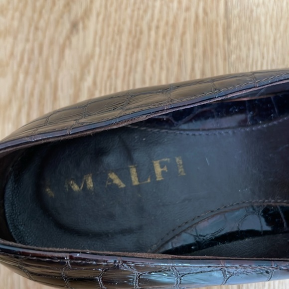 Crocodile leather vintage loafers - Picture 7 of 7